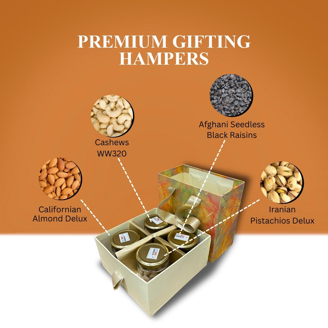Glass Jar Diwali Hamper 400gm