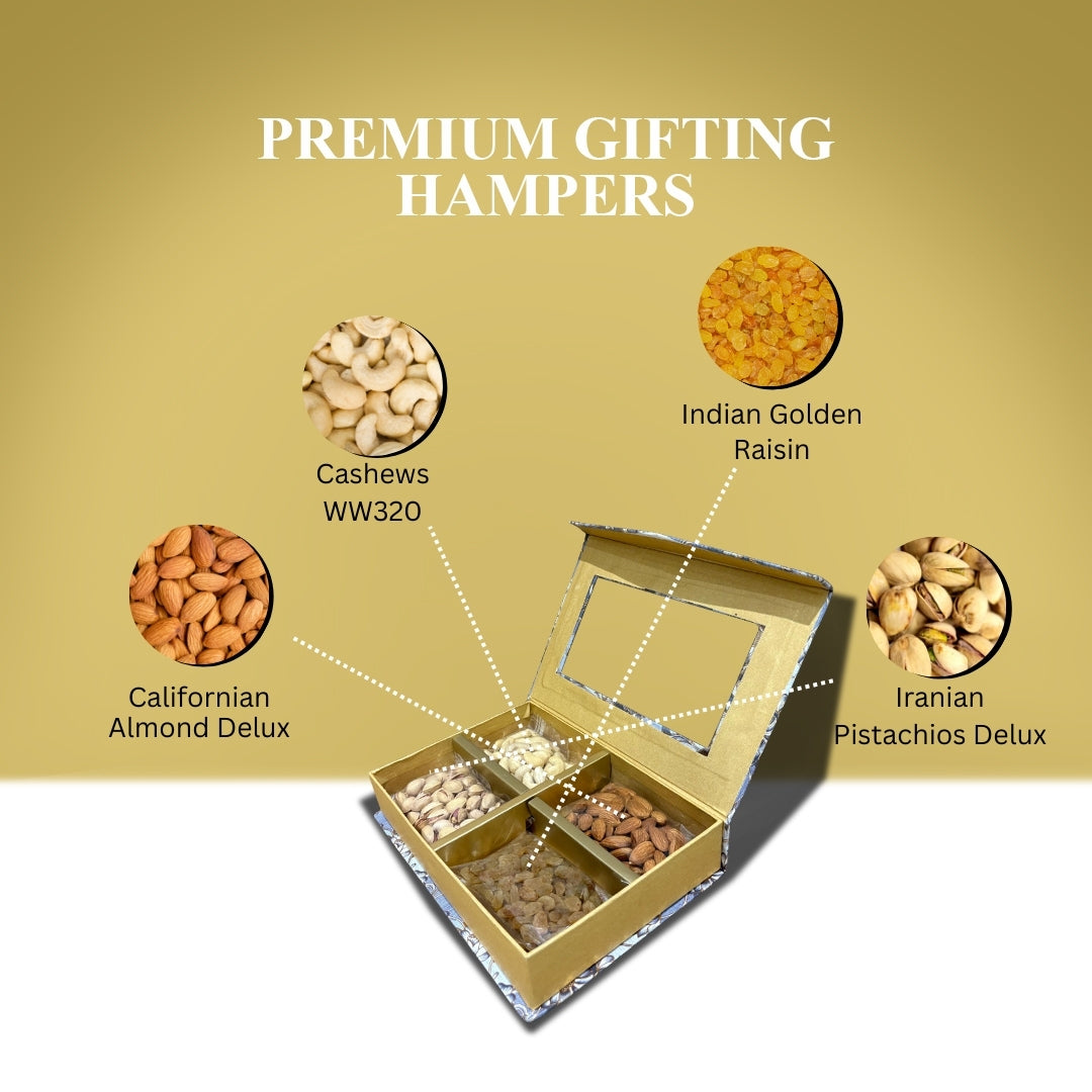 Grey Dryfruit Gift Hamper 300gm