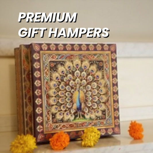 4 Glass Jar Luxury Diwali Gift Hamper 750gm