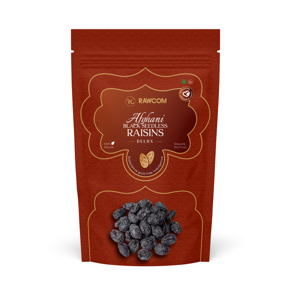 Afghani Seedless Raisins Black