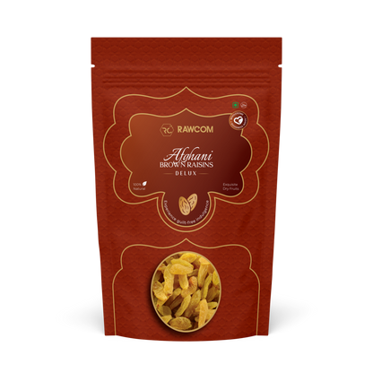 Afghani Seedless Raisins Brown