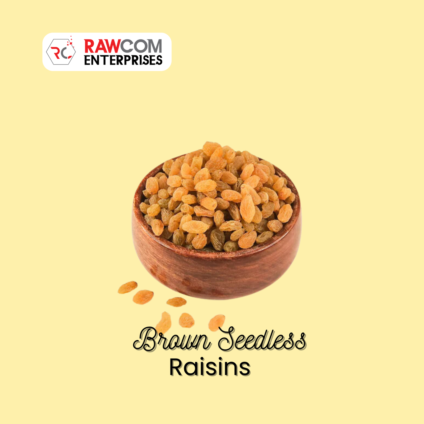 Indian Seedless Raisins Brown