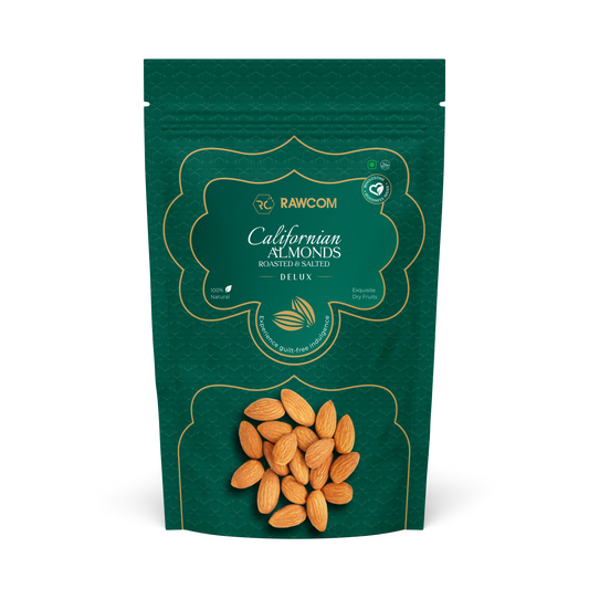 Californian Almonds Roasted & Salted  - Delux