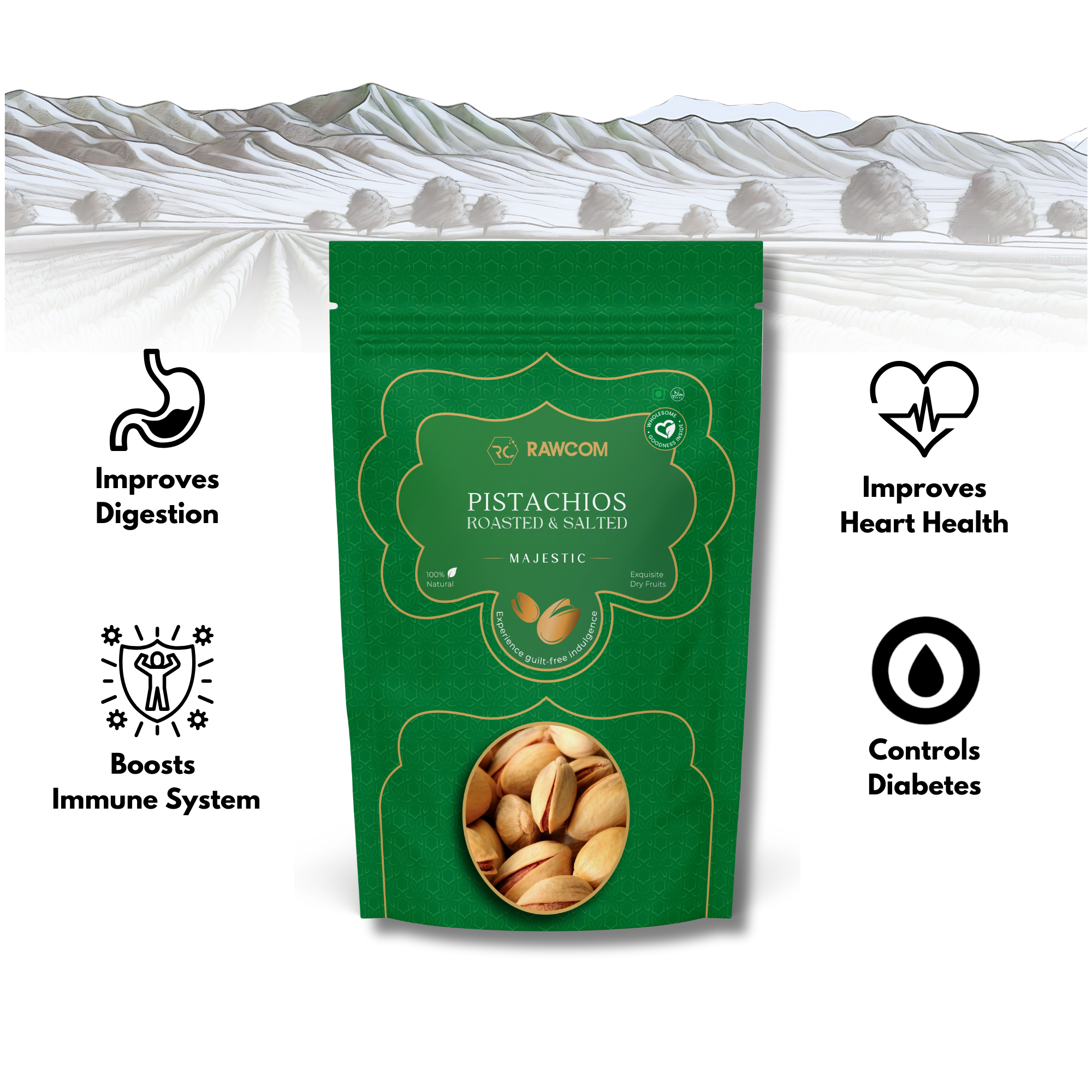 Iranian Pistachios - Majestic